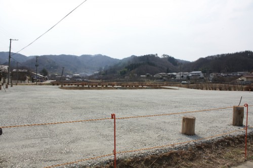 今年の花見茶屋は25日頃から工事が始まり、4月6日オープンとのこと。