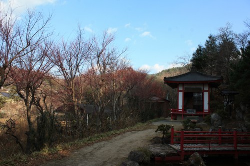 福島県福島市花見山公園の情報　不倒堂