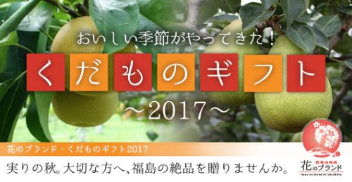 花のブランド くだものギフト2017