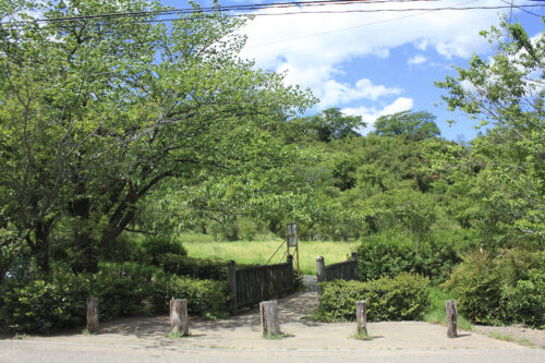 福島県福島市 花見山公園の情報 2021年5月10日 鈴ヶ入川にかかる橋